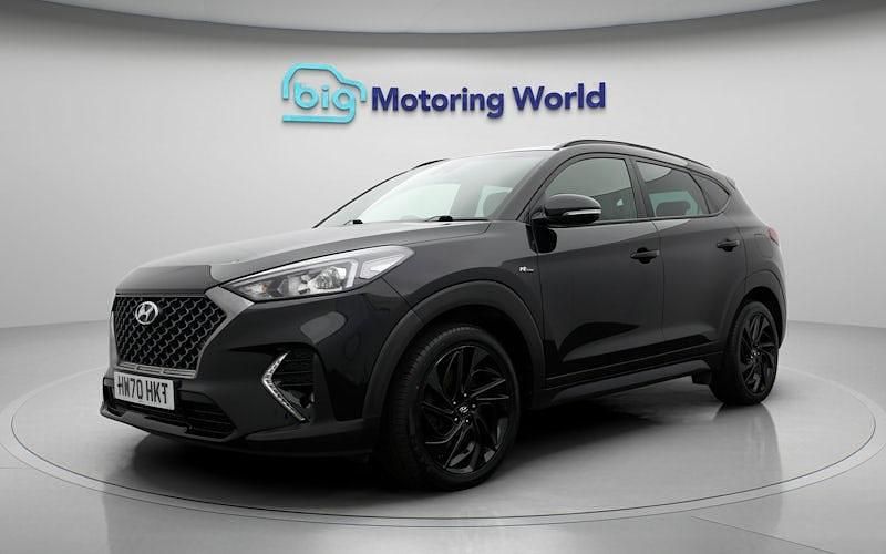Used Hyundai Tucson N Line 177 HP (130 kW) 2020 Black SUV