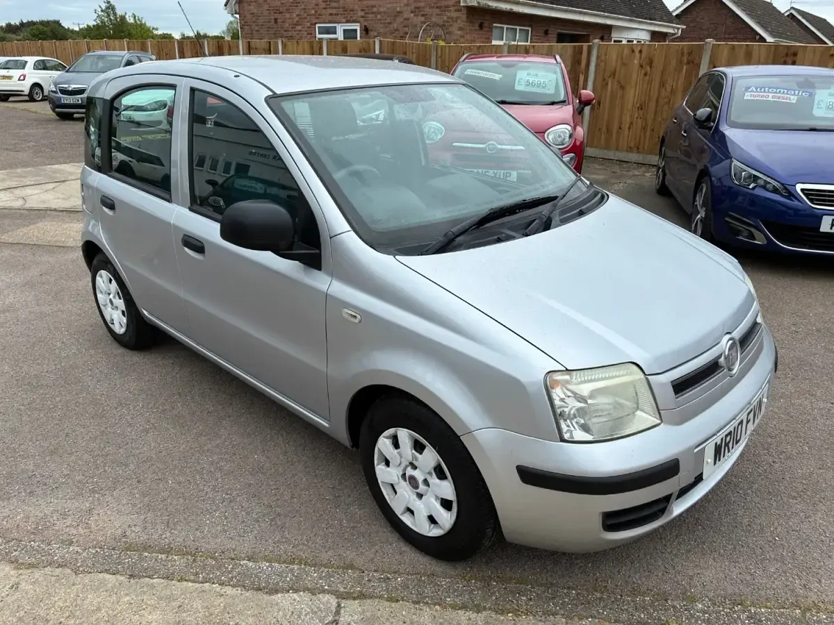 Używany Fiat Panda Dynamic 2010 Srebrny Hatchback