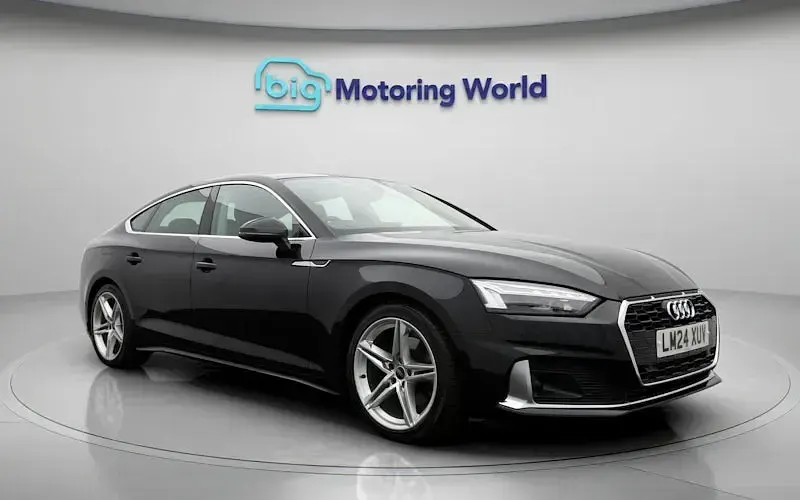 Used Audi A5 Sportback Sport 150 HP (110 kW) 2024 Black Hatchback