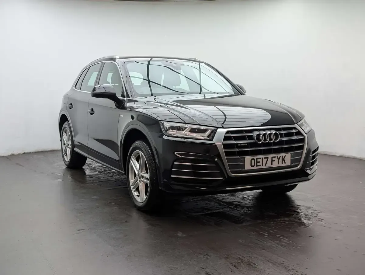 Used Audi Q5 S-Line 190 HP (139 kW) 2017 Black SUV