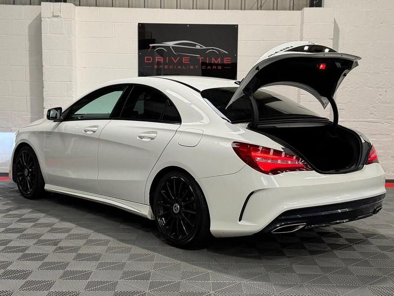 Used Mercedes CLA220 AMG line 2018 White Sedan