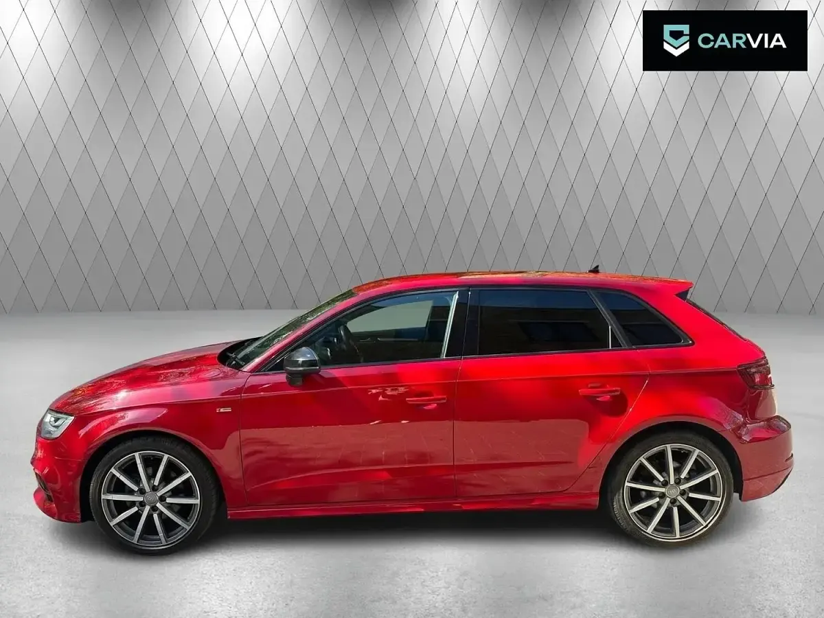 Used Audi A3 Sportback Black Edition 2019 Red Hatchback
