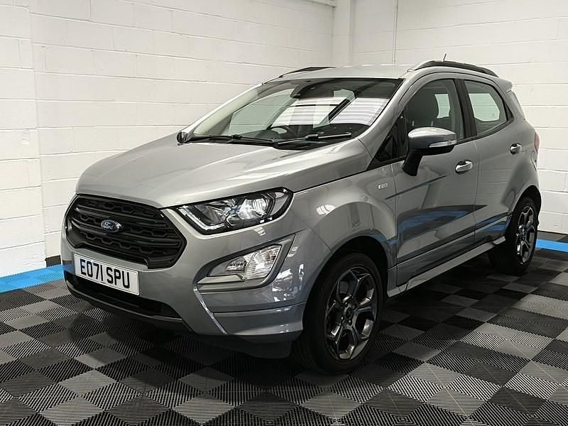 Used Ford Ecosport ST-Line 2021 Solar silver (premium paint) SUV