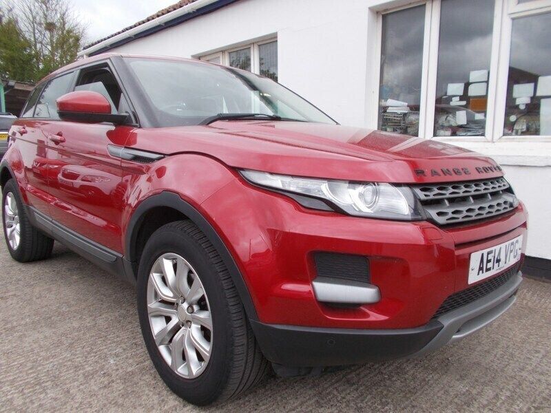 Used Land Rover Range Rover evoque Pure 190 HP (139 kW) 2014 Red SUV