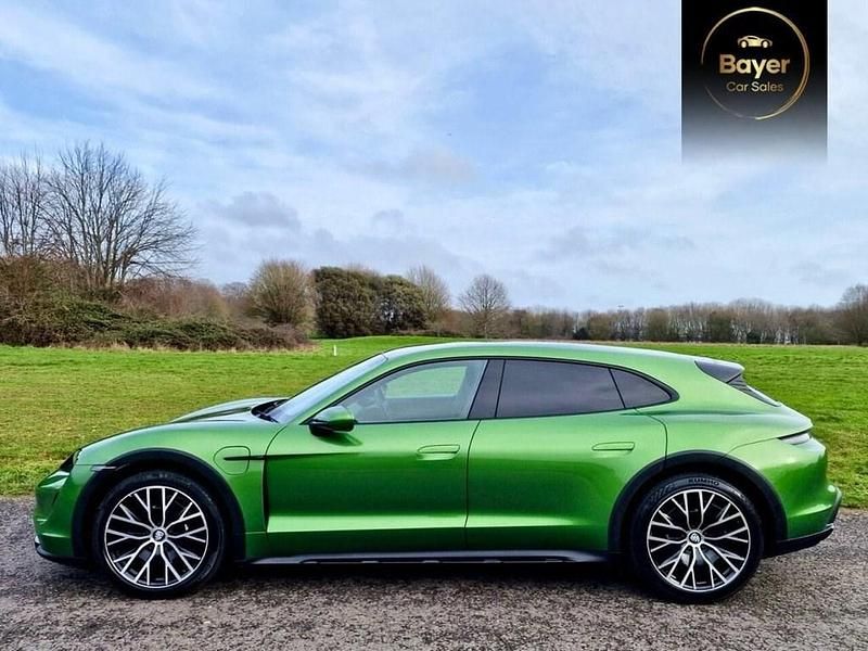Used Porsche Taycan Cross Turismo 350 kW (476 HP) 2022 Green Estate