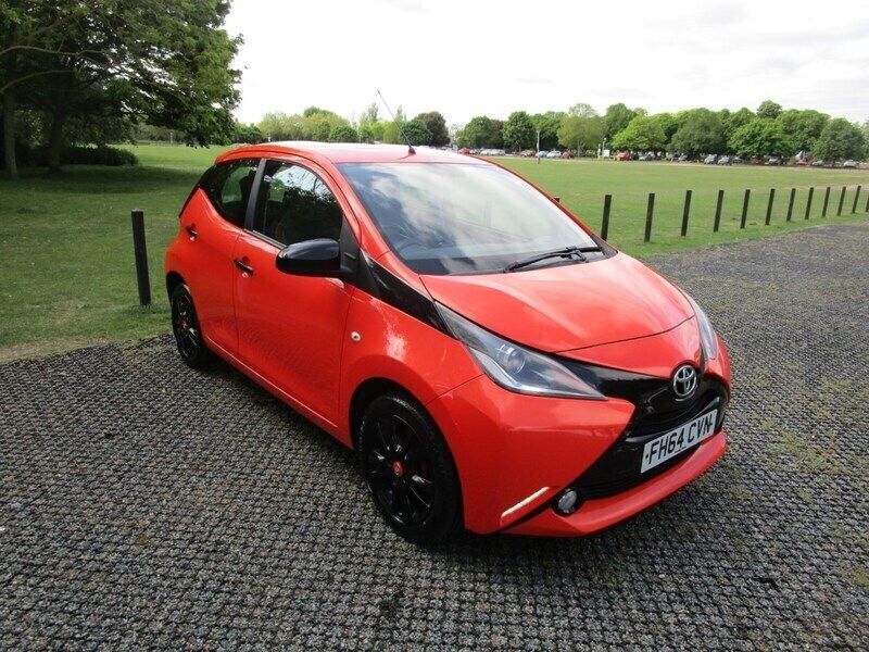 Orange Used 2014 Toyota Aygo X-cite Hatchback | £5,995 (Expensive) - Image 1/4