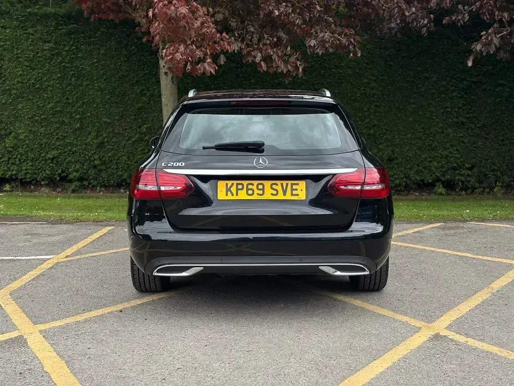 Used Mercedes C200 Premium 2019 Black Estate