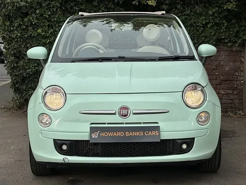 Second-hand Fiat 500C Lounge 2015 Smooth mint Cabrio