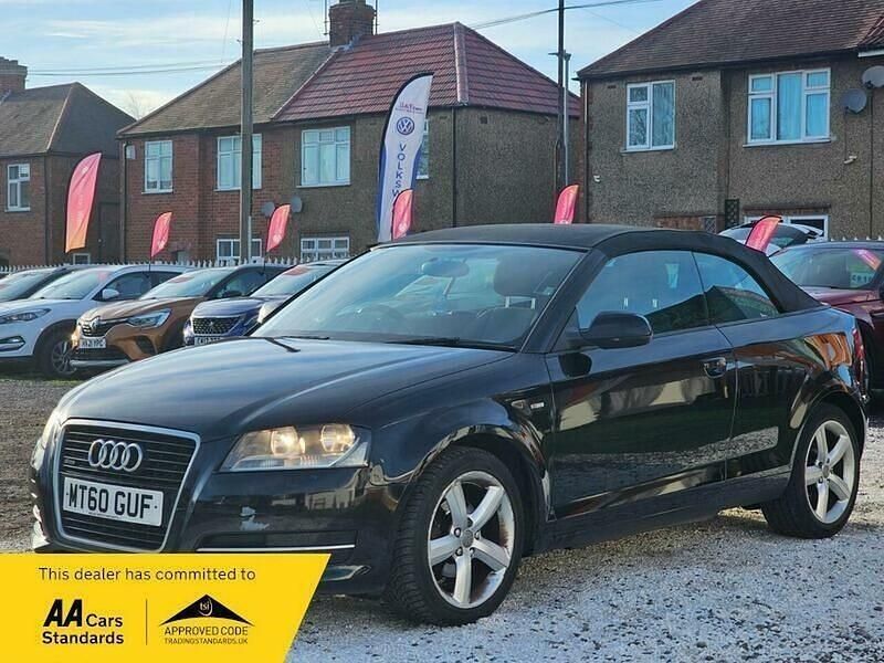 Used Audi A3 Cabriolet 2010 Black Cabriolet