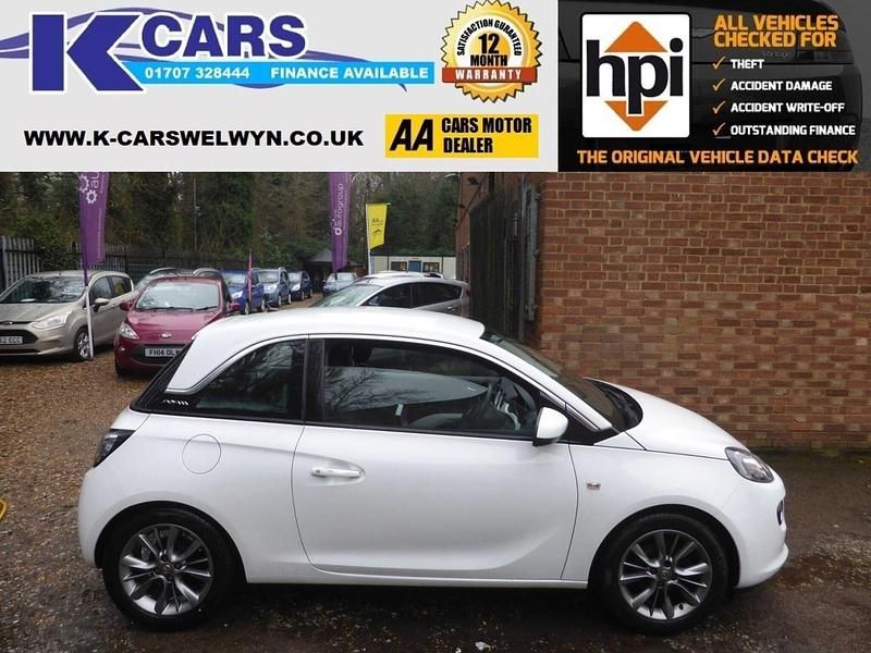 Used Vauxhall Adam Jam 2014 White Hatchback