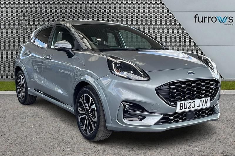 Silver Used 2023 Ford Puma ST-Line Hatchback | £18,290 (Fair price) - Image 1/4