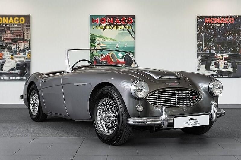 Corris grey metallic Used 1959 Austin Healey 100/6 Cabriolet | £54,750 - Image 1/4
