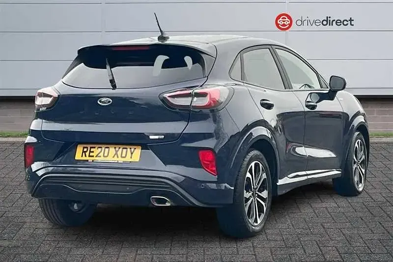 Usado Ford Puma ST-Line 155 HP (114 kW) 2020 Azul SUV