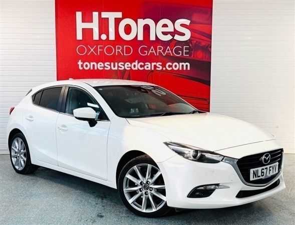 White Used 2017 Mazda 3 Inclusive Hatchback | £9,495 (Fair price) - Image 1/1