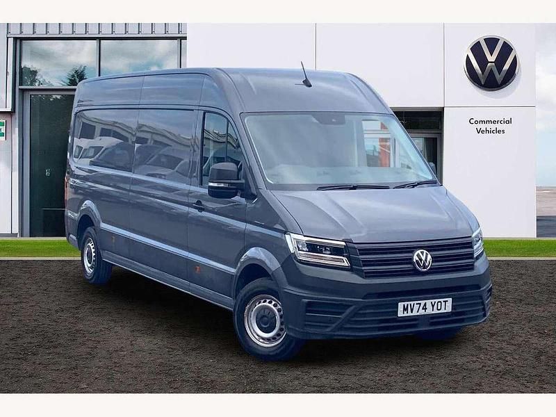 Grey Used 2024 VW Crafter Van | £38,389 (A bit pricey) - Image 1/4