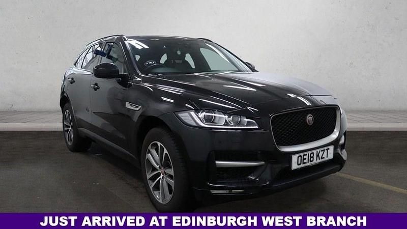 Used Jaguar F-Pace R-Sport 180 HP (132 kW) 2018 Black SUV