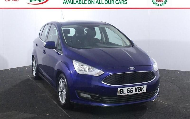 Used Ford C-MAX Zetec 125 HP (91 kW) 2016 Blue MPV