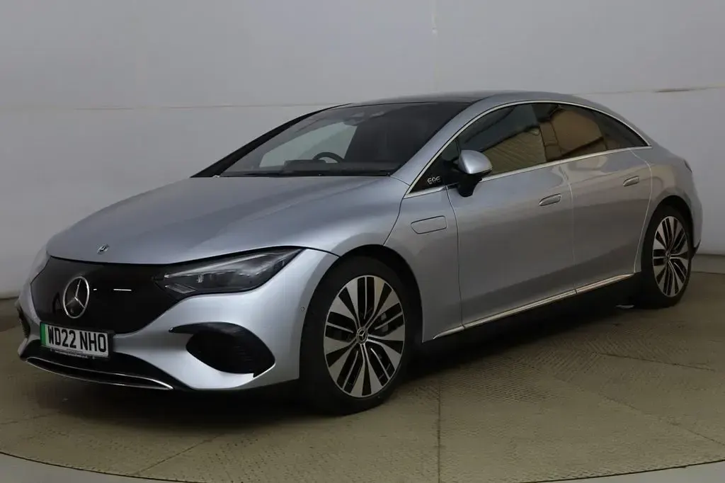Used Mercedes EQE350 Exclusive Luxury 214 kW (292 HP) 2022 Silver Sedan
