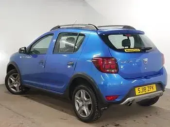 Used Dacia Sandero Ambiance 90 HP (66 kW) 2018 Blue Hatchback