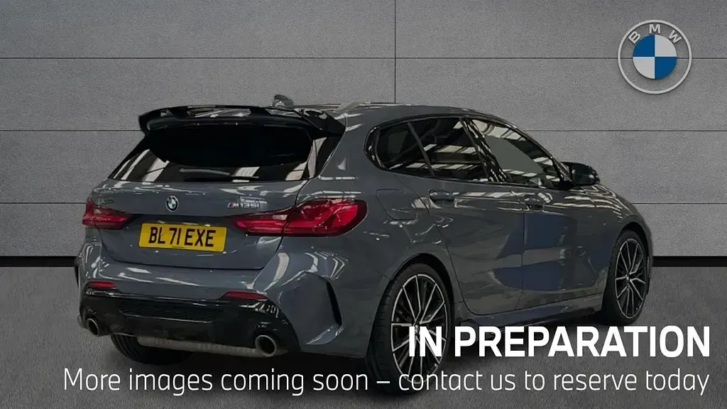 Used BMW M135 Shadowline 302 HP (222 kW) 2021 Grey Hatchback