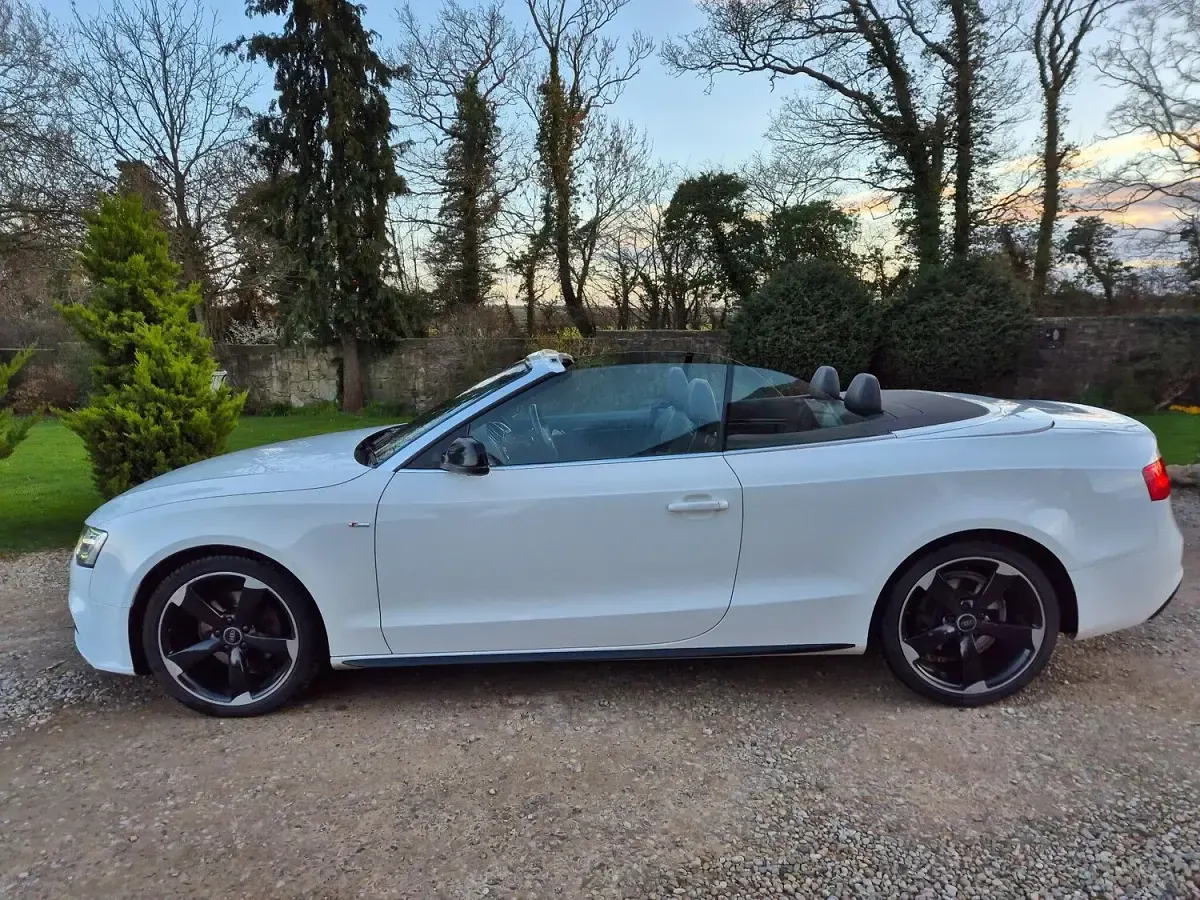 Used Audi A5 Cabriolet S-Line 2015 White Cabriolet