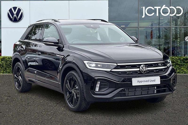 Black New 2025 VW T-Roc Black Edition SUV | £31,229 (Fair price) - Image 1/4