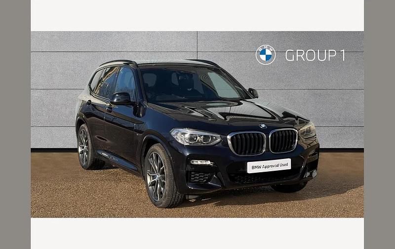 Used BMW X3 M Sport 181 HP (133 kW) 2019 Black SUV