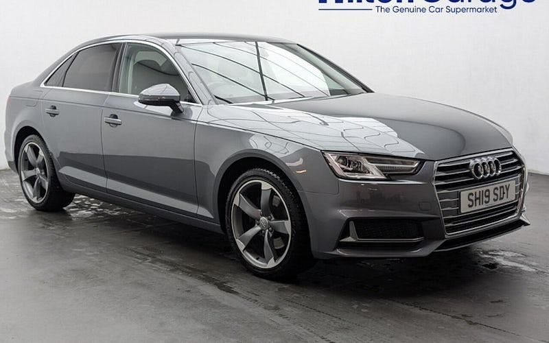 Used Audi A4 Sport 150 HP (110 kW) 2019 Grey Sedan