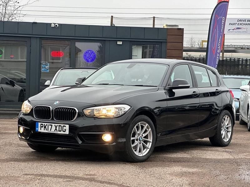 Used BMW 118 Impressive 2017 Black Hatchback