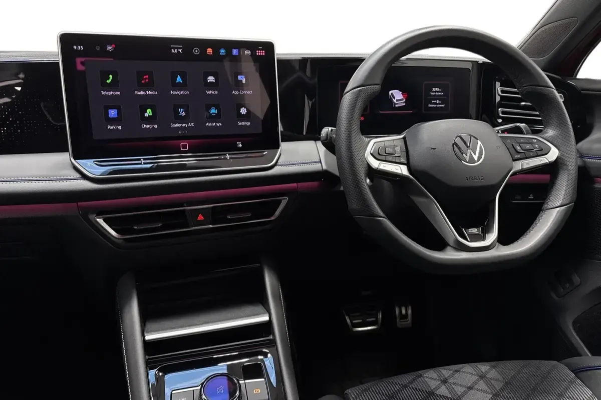 Begagnad VW Tiguan R-line 272 HK (200 kW) 2025 Röd SUV
