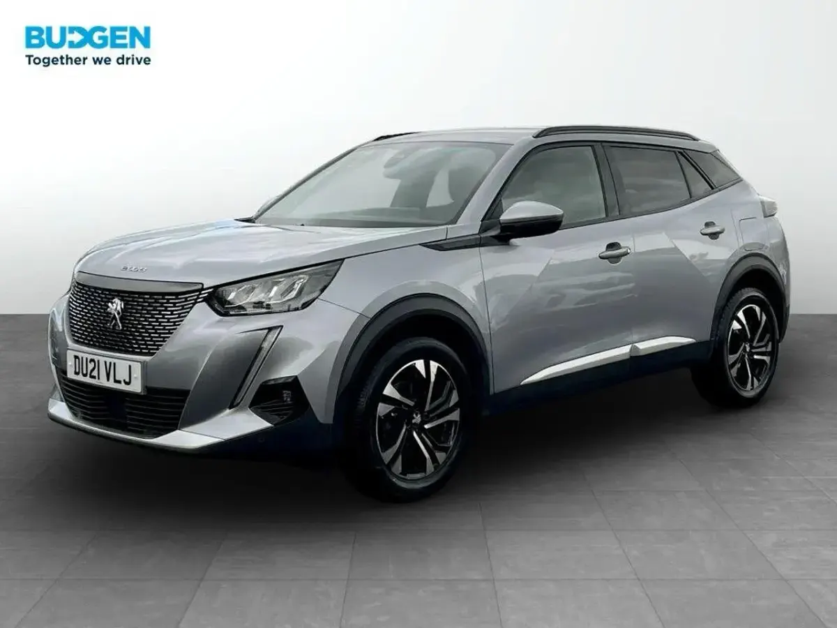 Used Peugeot 2008 Allure Premium 100 HP (73 kW) 2021 Grey SUV