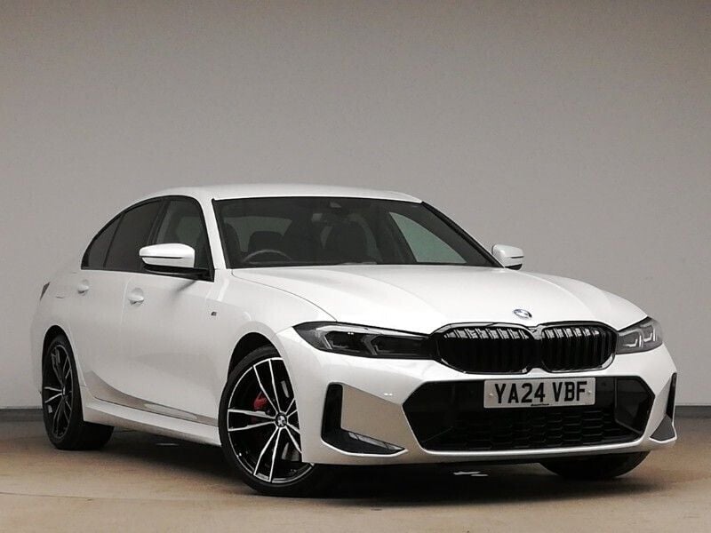 White Used 2024 BMW 320 M Sport Sedan | £34,498 (Expensive) - Image 1/4