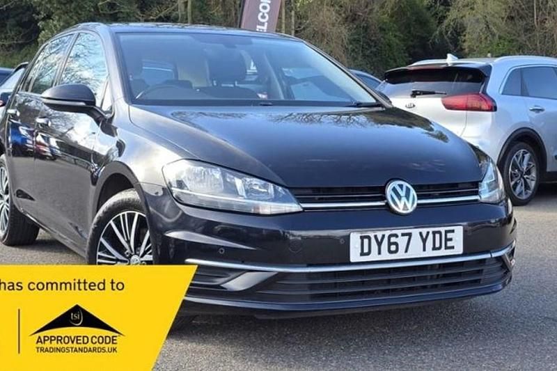 Używany VW Golf VII SE 125 KM (91 kW) 2017 Czarny Hatchback