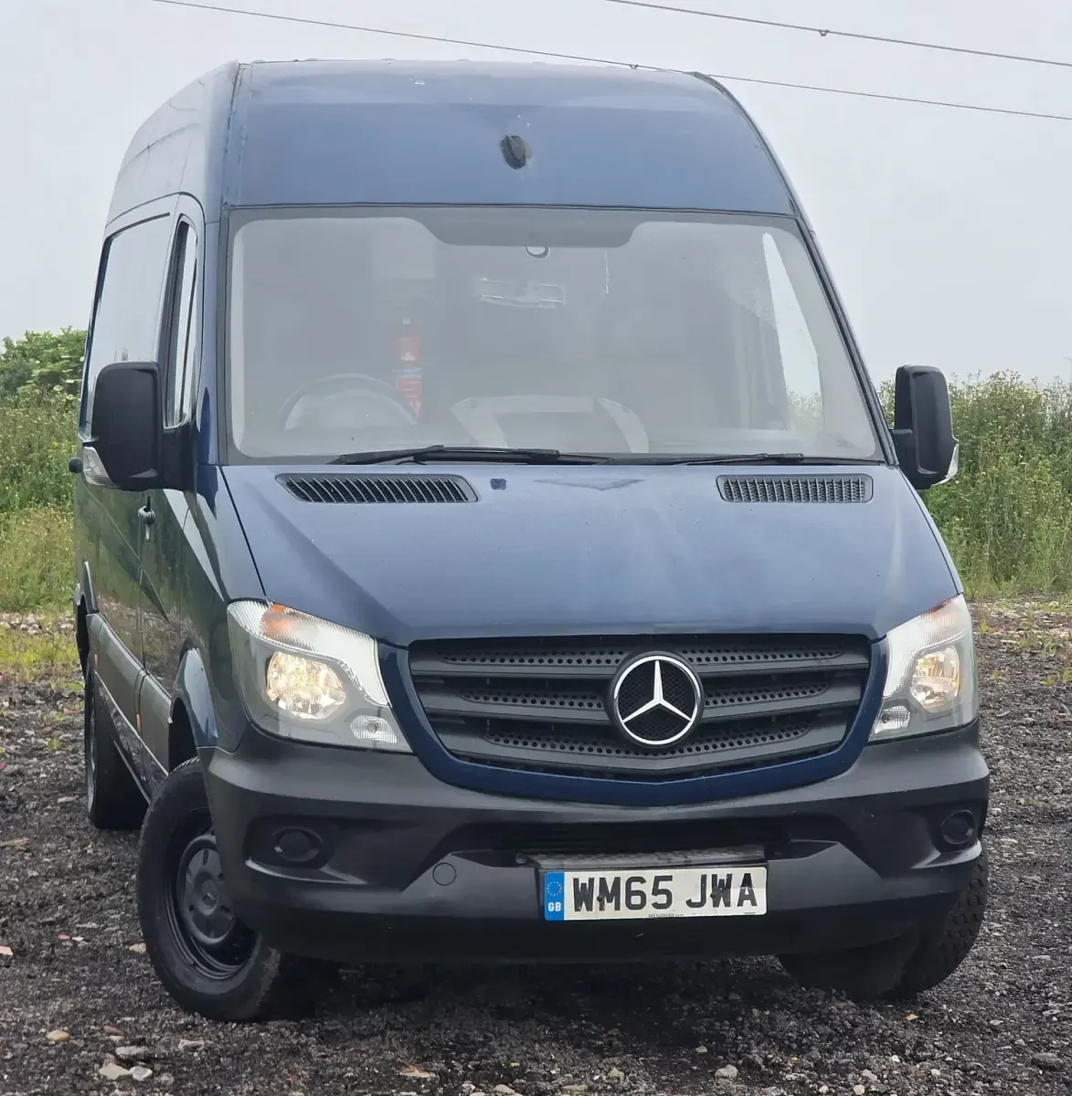 Used Mercedes Sprinter 2016 Blue Van