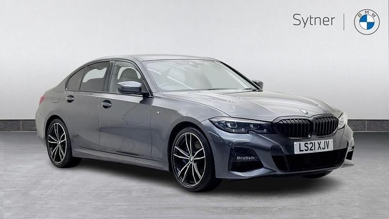 Grey Used 2021 BMW 320 M Sport Sedan | £26,000 (A bit pricey) - Image 1/4