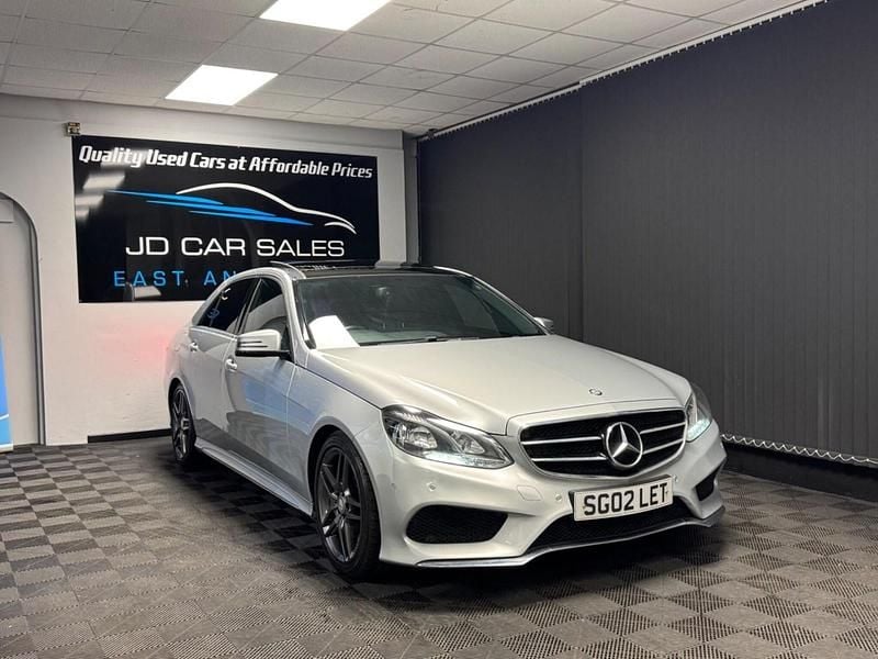 Used Mercedes E350 AMG 2014 Silver Sedan