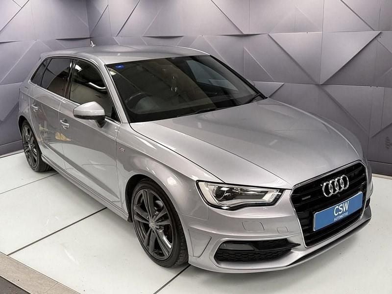 Used Audi A3 Sportback S-Line 150 HP (110 kW) 2016 Silver Hatchback