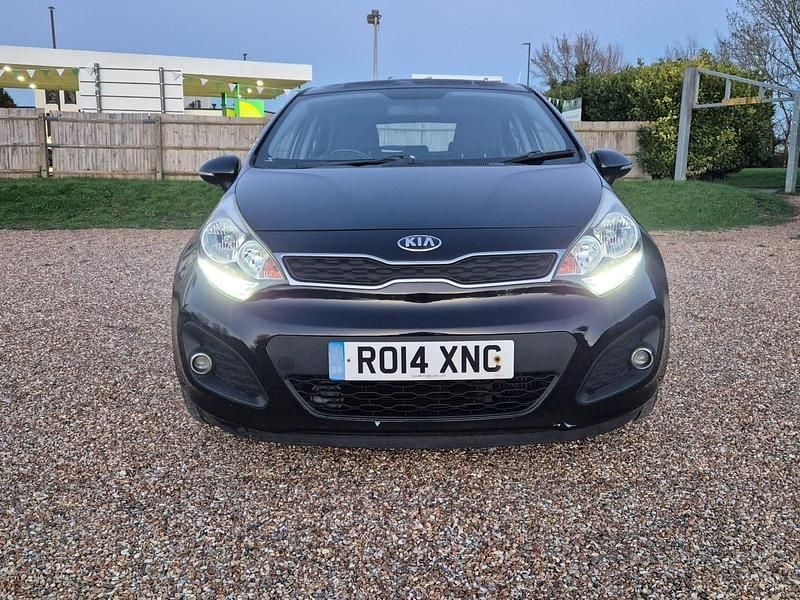 Used Kia Rio 2014 Black Hatchback