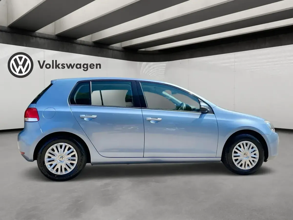 Used VW Golf VI S 85 HP (62 kW) 2011 Blue Hatchback