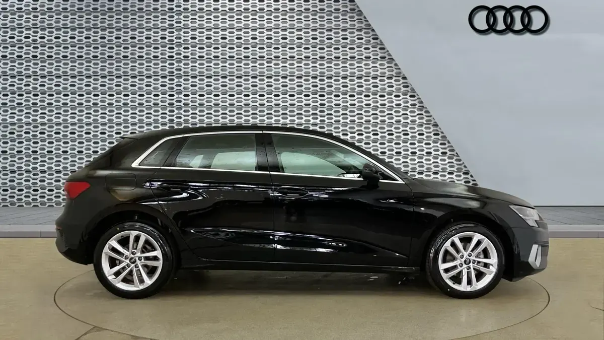 Used Audi A3 Sport 110 HP (80 kW) 2023 Black Sedan