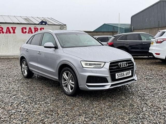 Used Audi Q3 S-Line 184 HP (135 kW) 2017 Silver SUV