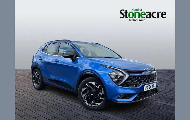 Blue Used 2024 Kia Sportage GT-Line SUV | £25,495 (Good price) - Image 1/4