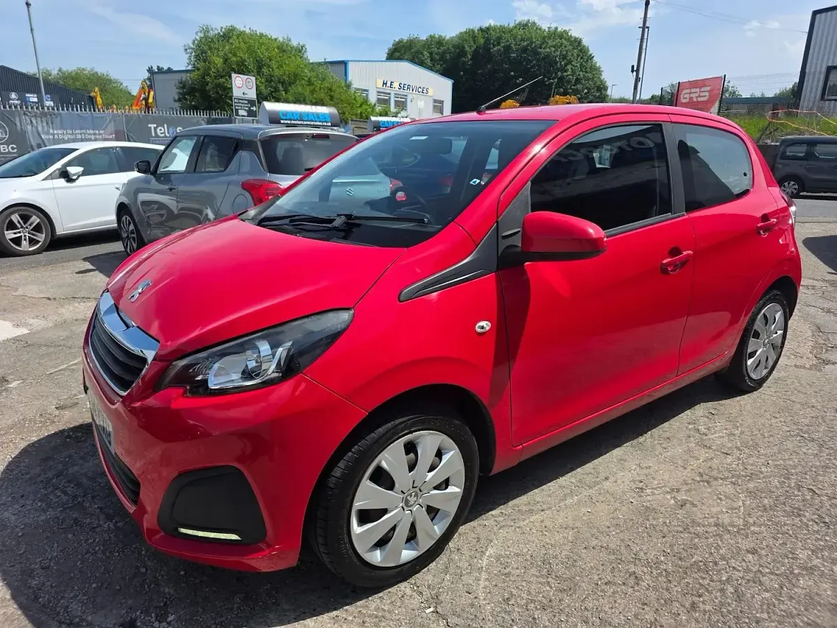 Used Peugeot 108 Active 2014 Red Hatchback