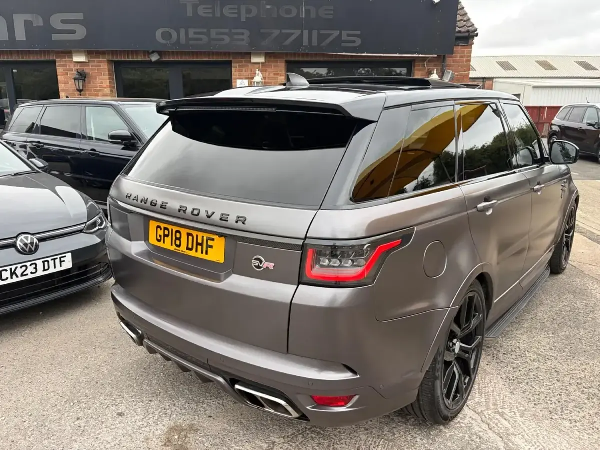 Used Land Rover Range Rover Sport SVR 2018 Grey SUV