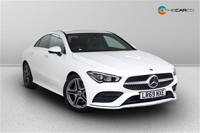 White Used 2019 Mercedes CLA200 AMG line Coupe | £21,975 (Fair price) - Image 1/1