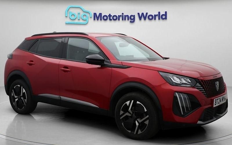 Red Used 2024 Peugeot 2008 Allure SUV | £15,500 (Fair price) - Image 1/4