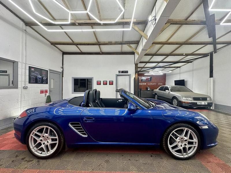 Used Porsche Boxster 2010 Blue Cabriolet