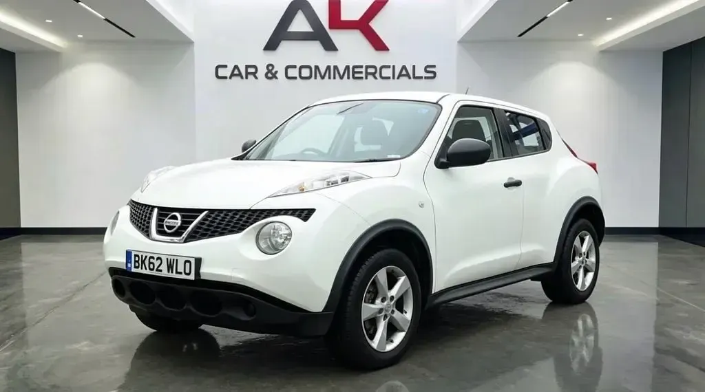 Used Nissan Juke Visia 117 HP (86 kW) 2012 White SUV