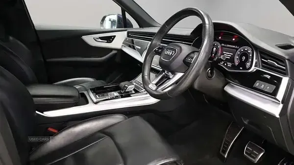 Used Audi Q7 S-Line 286 HP (210 kW) 2020 Blue SUV
