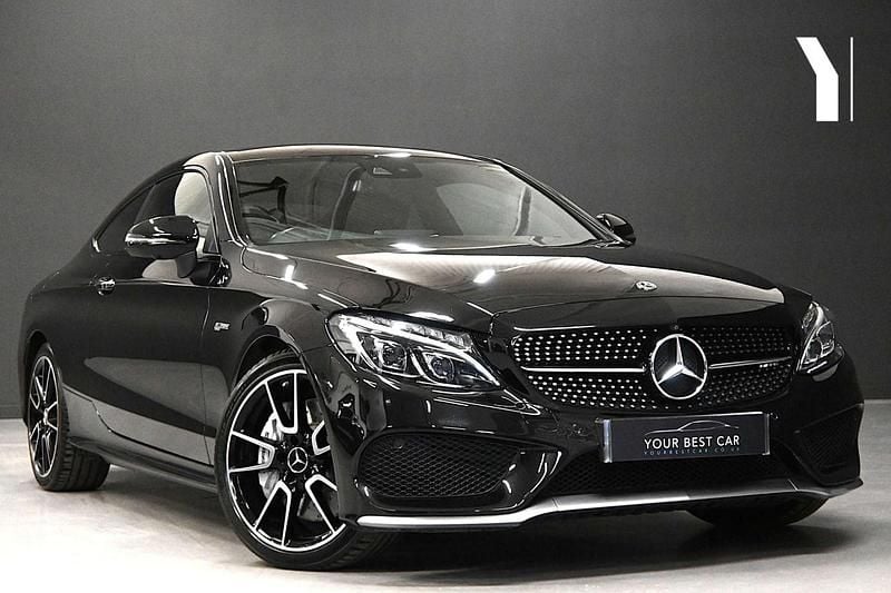 Black Used 2018 Mercedes C43 AMG Premium Plus Coupe | £26,990 (Good price) - Image 1/3